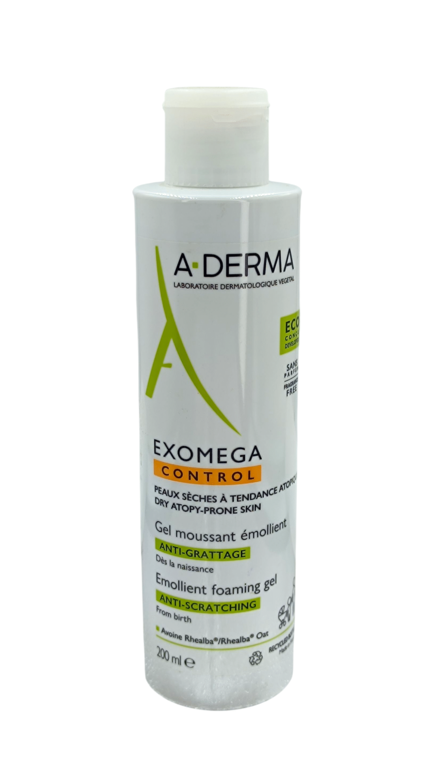 A-DERMA EXOMEGA GEL MOUSSANT EMOLLIENT 200ML