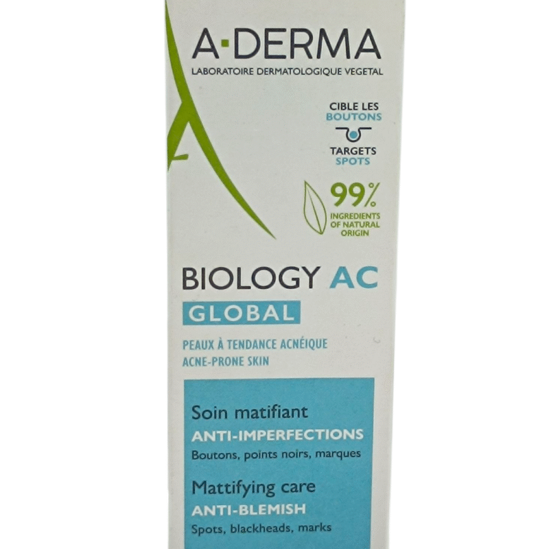 A-DERMA BIOLOGY AC GLOBAL SOIN MATIFIANT 40ML