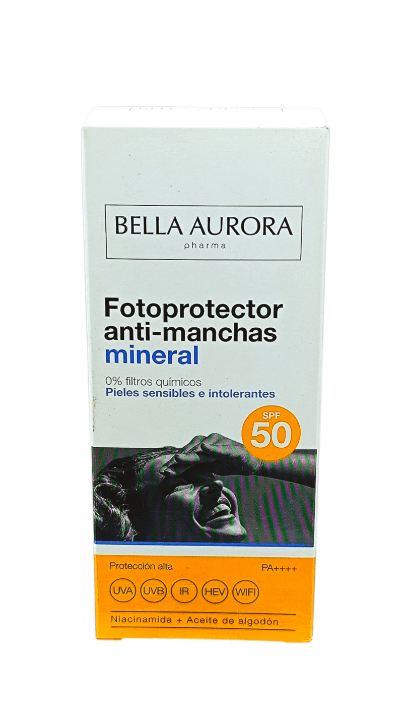 BELLA AURORA ECRAN SOLAIRE MINERAL ANTI-TACHES SPF50 50ML
