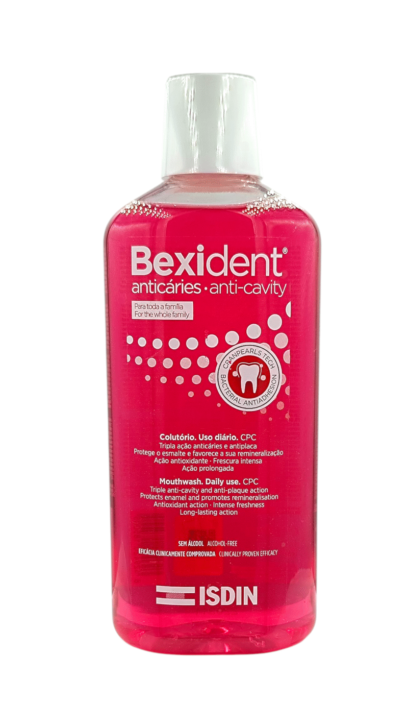 BEXIDENT BAIN DE BOUCHE ANTICARIES 500 ML