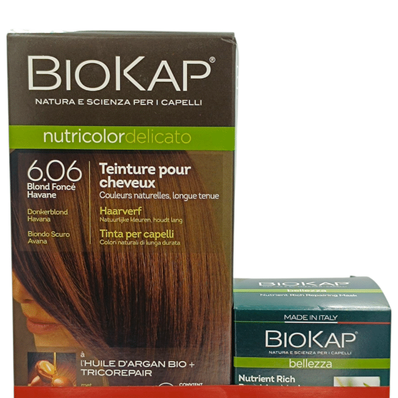 BIOKAP NUTRICOLOR DELICATO 6.06