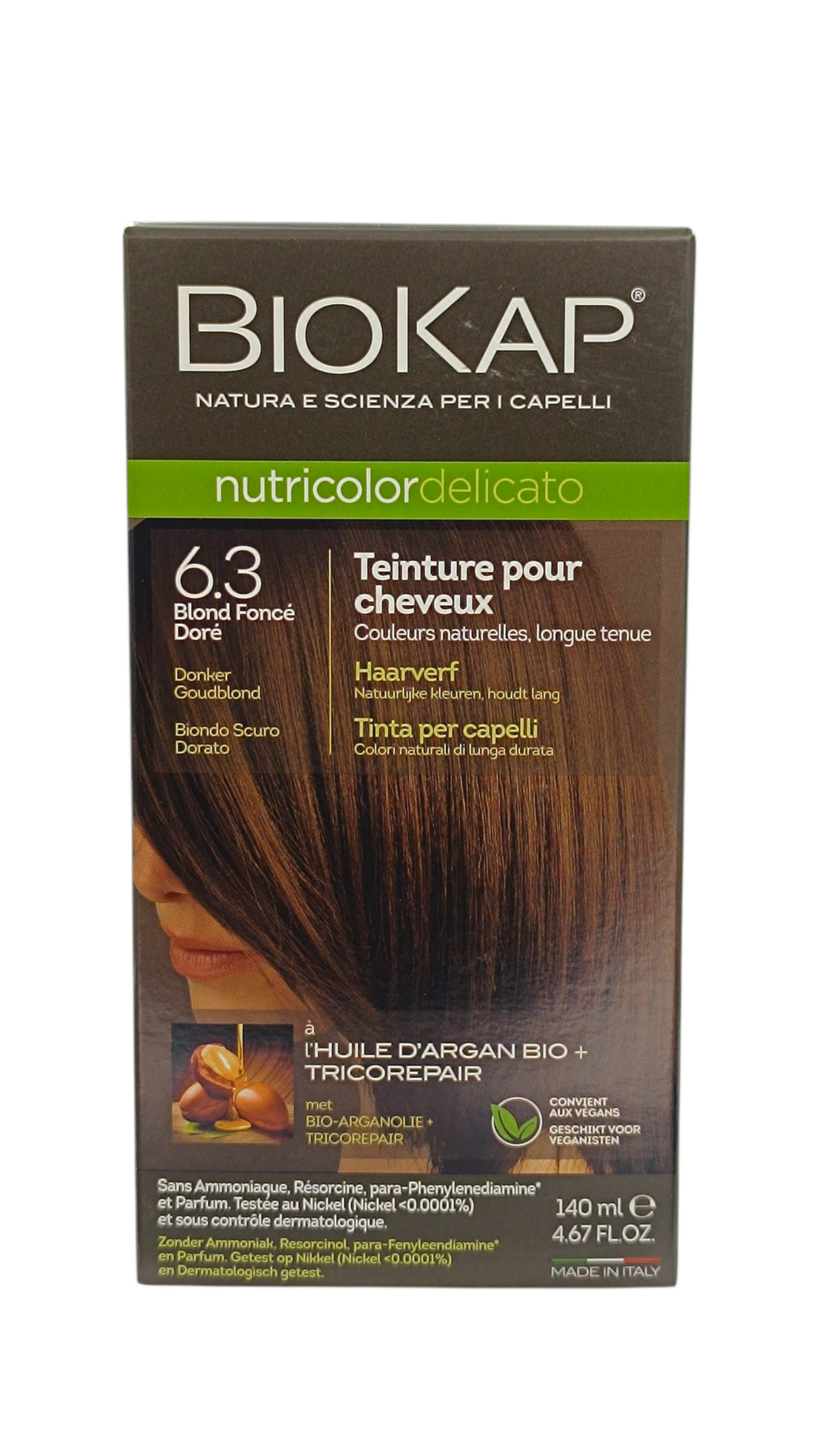 BIOKAP NUTRICOLOR DELICATO 6.3