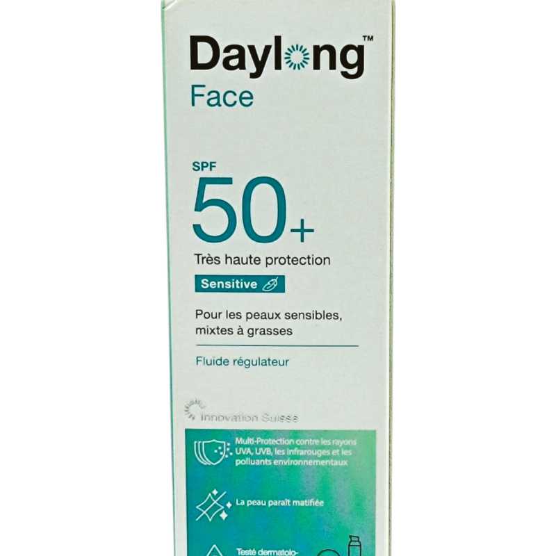DAYLONG SENSITIVE FLUIDE REGULATEUR SPF50+ 50ML
