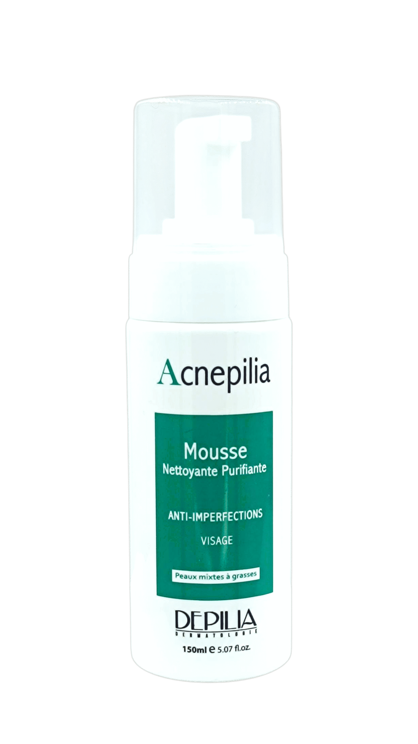DEPILIA ACNEPILIA MOUSSE NETTOYANTE ANTI-IMPERFECTIONS 150ML – Image 2