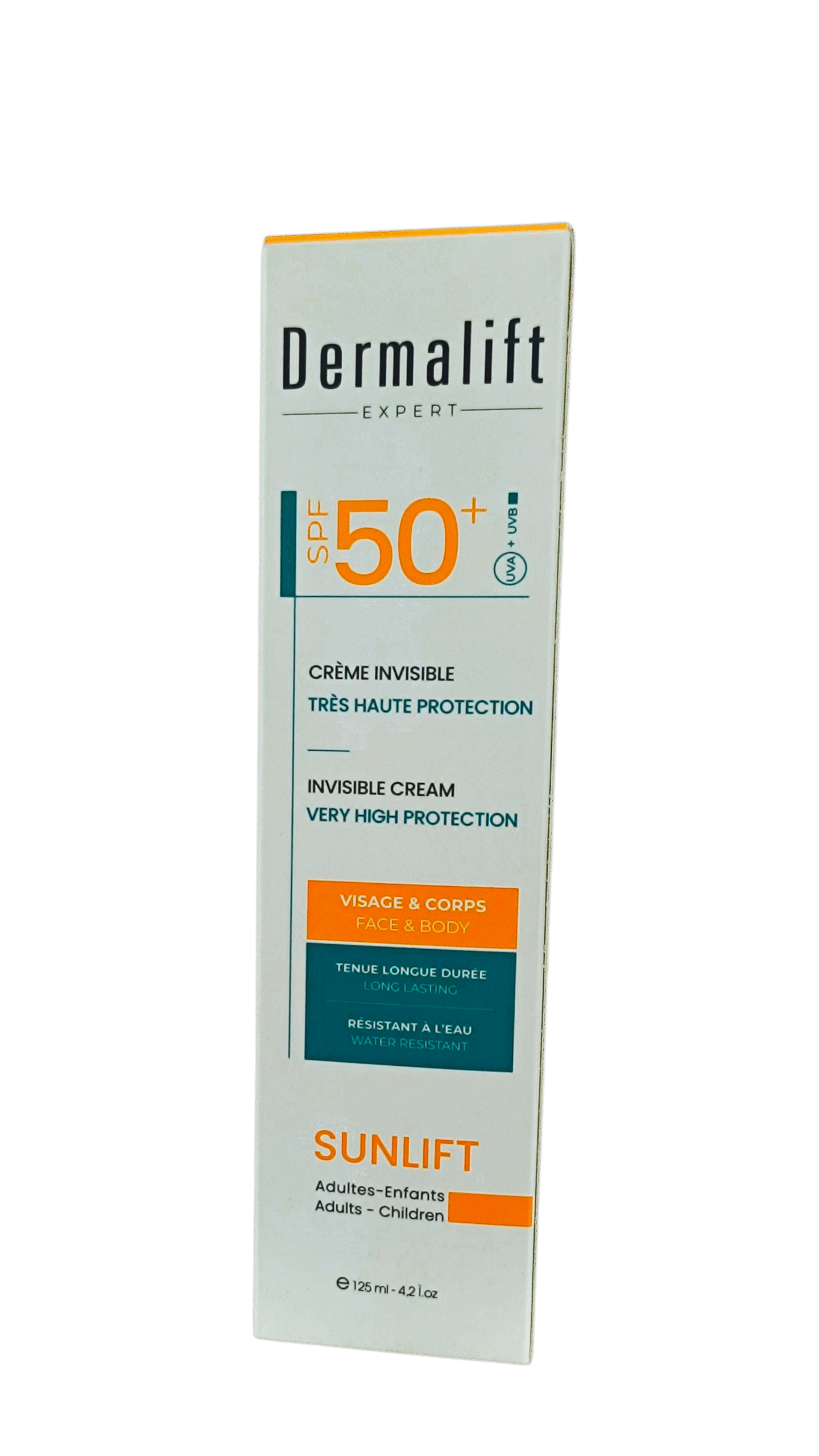 DERMALIFT SUNLIFT INVISIBLE TTP SPF50+125ML