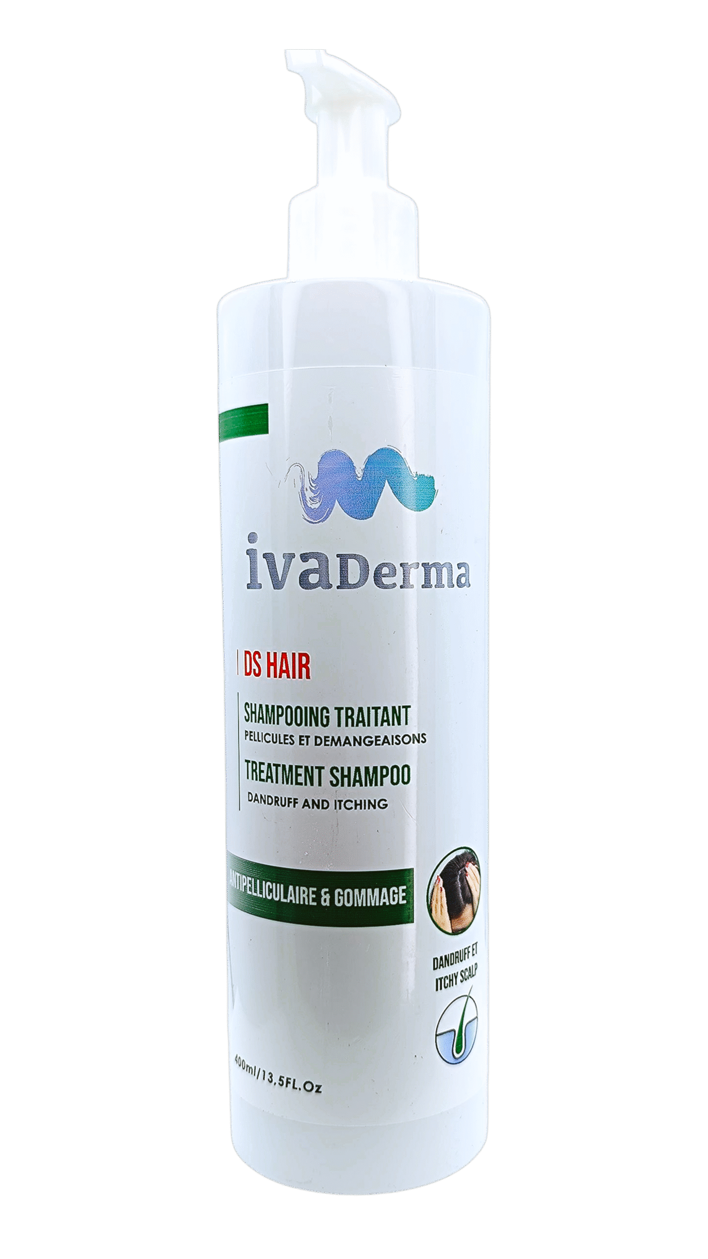 IVADERMA SHAMPOOING ANTI-PELLICULAIRE 400ML