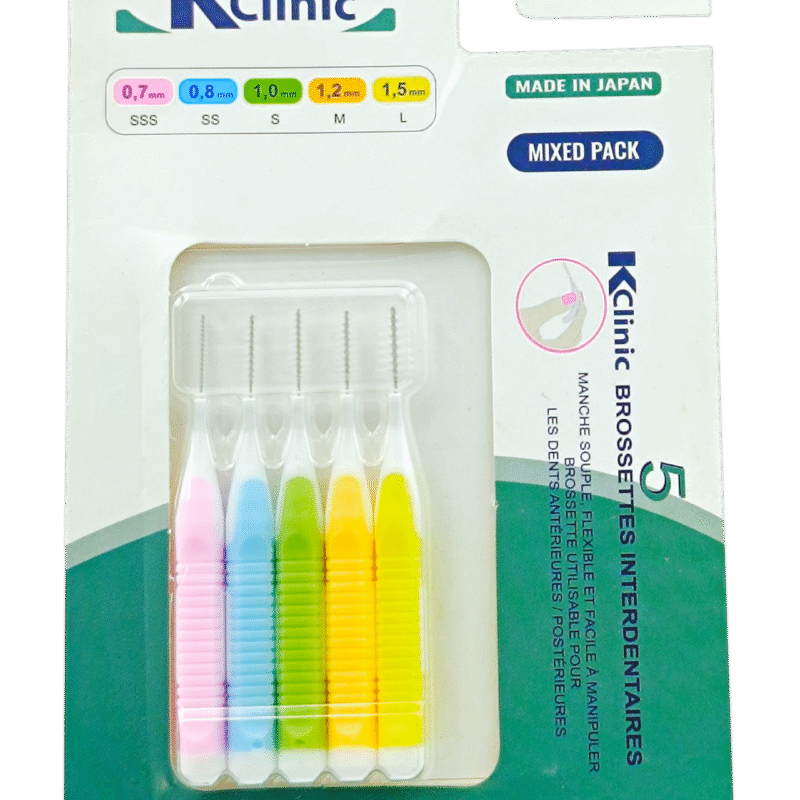 KIN BROSSETTES INTERDENATIRE MIXTE / 5 UNITES
