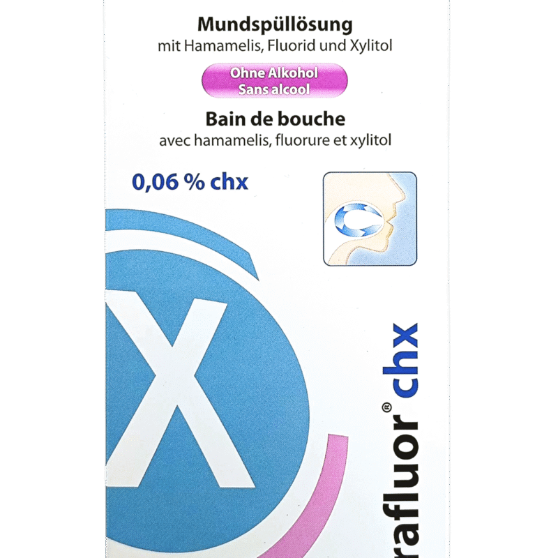 MIRADENT MIRAFLUOR BAIN DE BOUCHE 0.06% 100ML