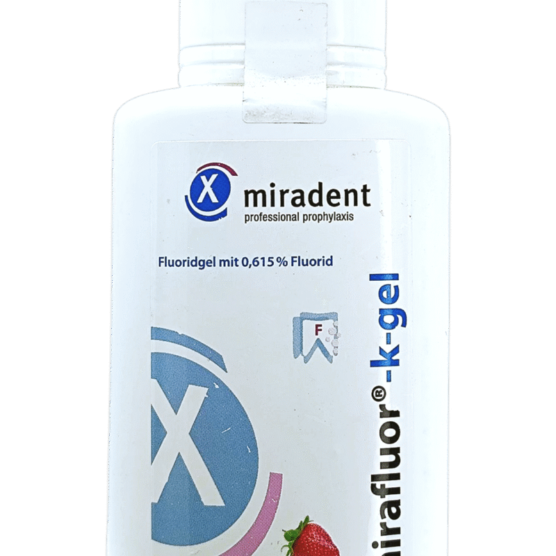 MIRADENT MIRAFLUOR K-GEL FRAISE 250ML