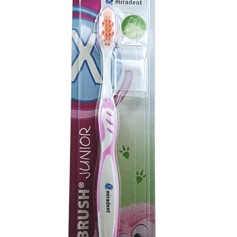 MIRADENT BROSSE A DENTS JUNIOR 6-12 ROSE