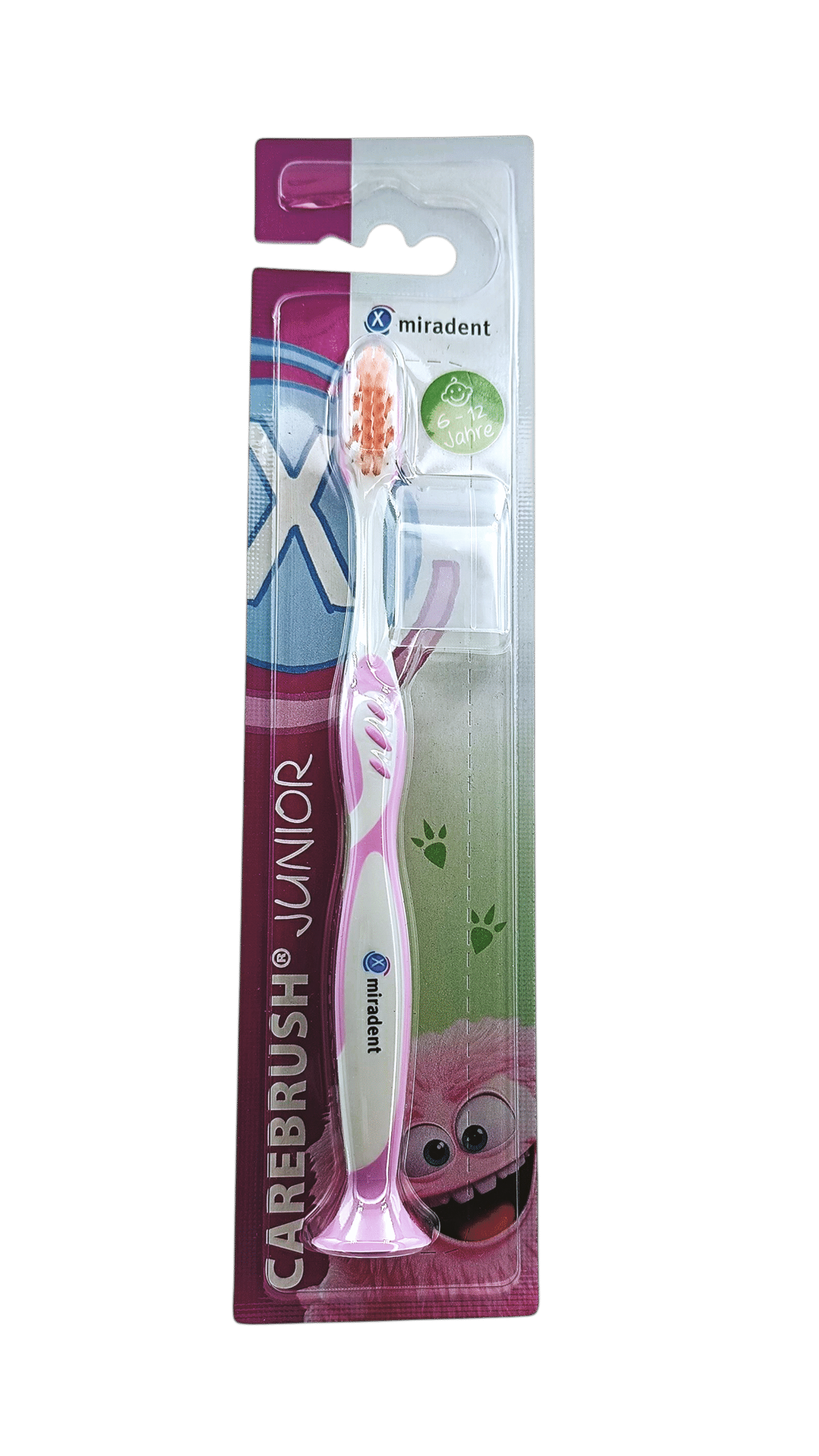 MIRADENT BROSSE A DENTS JUNIOR 6-12 ROSE