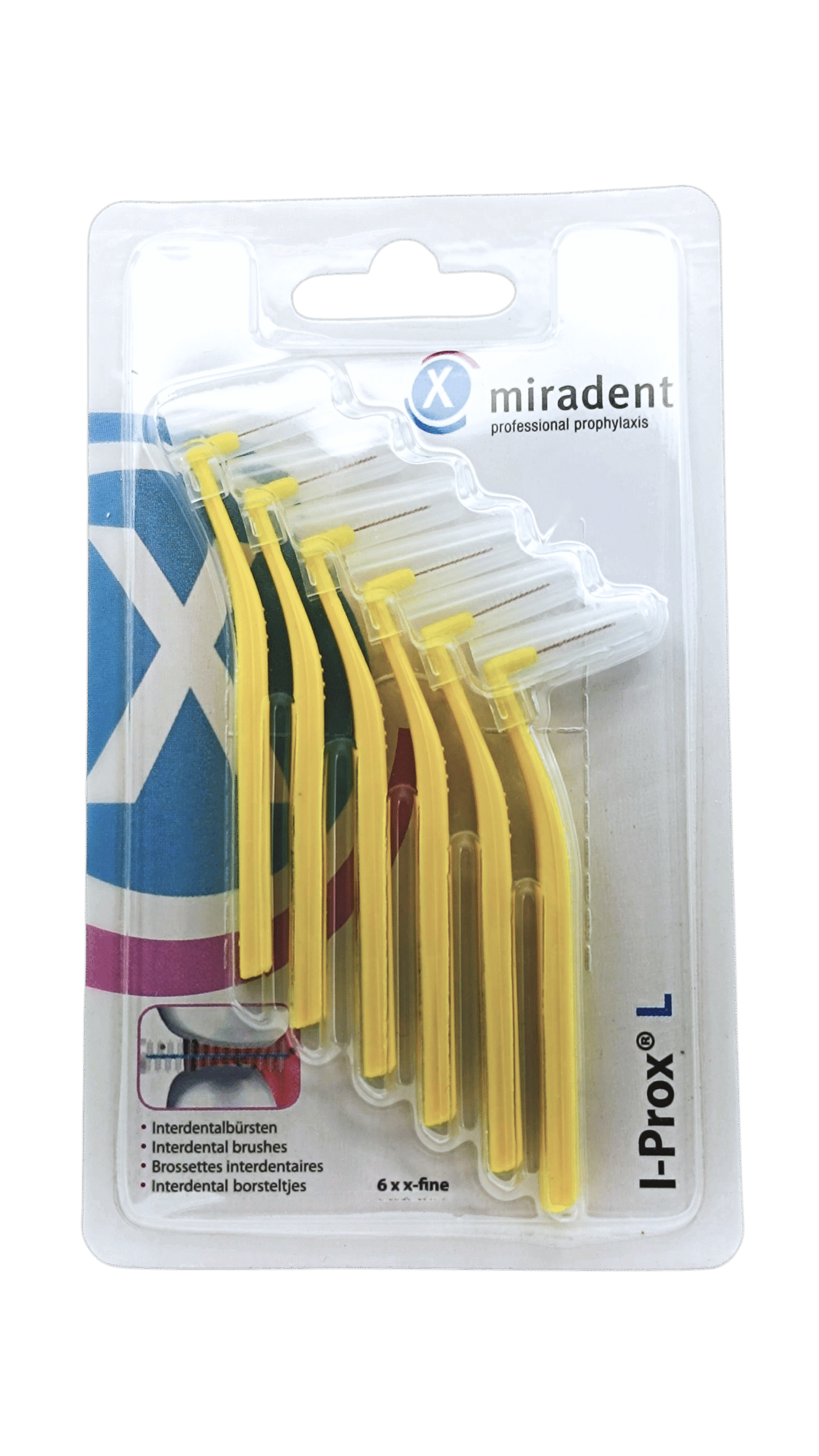 MIRADENT I- PROX 0.5 JAUNE /6