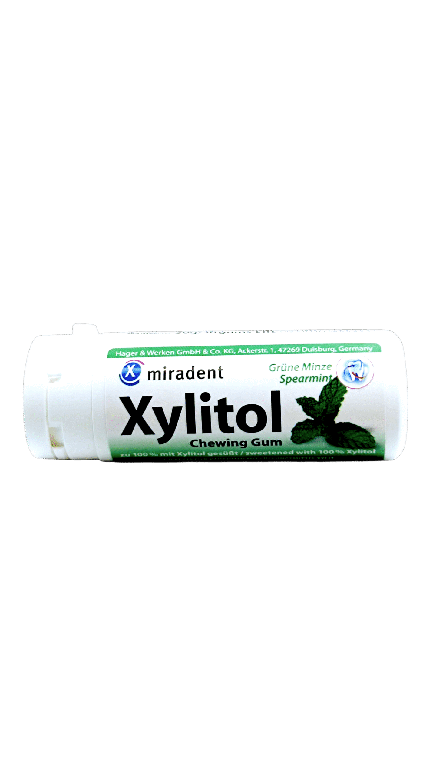 MIRADENT CHEWING-GUM MENTHE VERTE/30