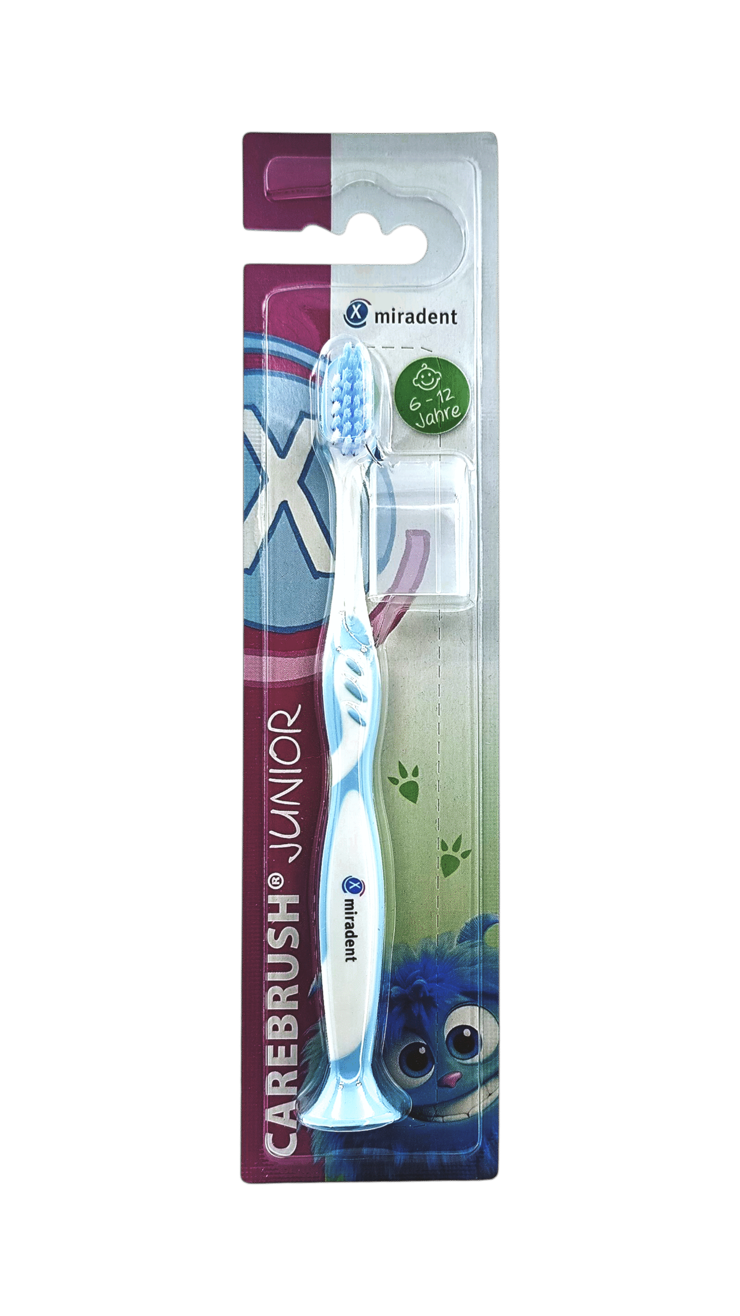 MIRADENT BROSSE A DENTS JUNIOR 6-12 BLEU