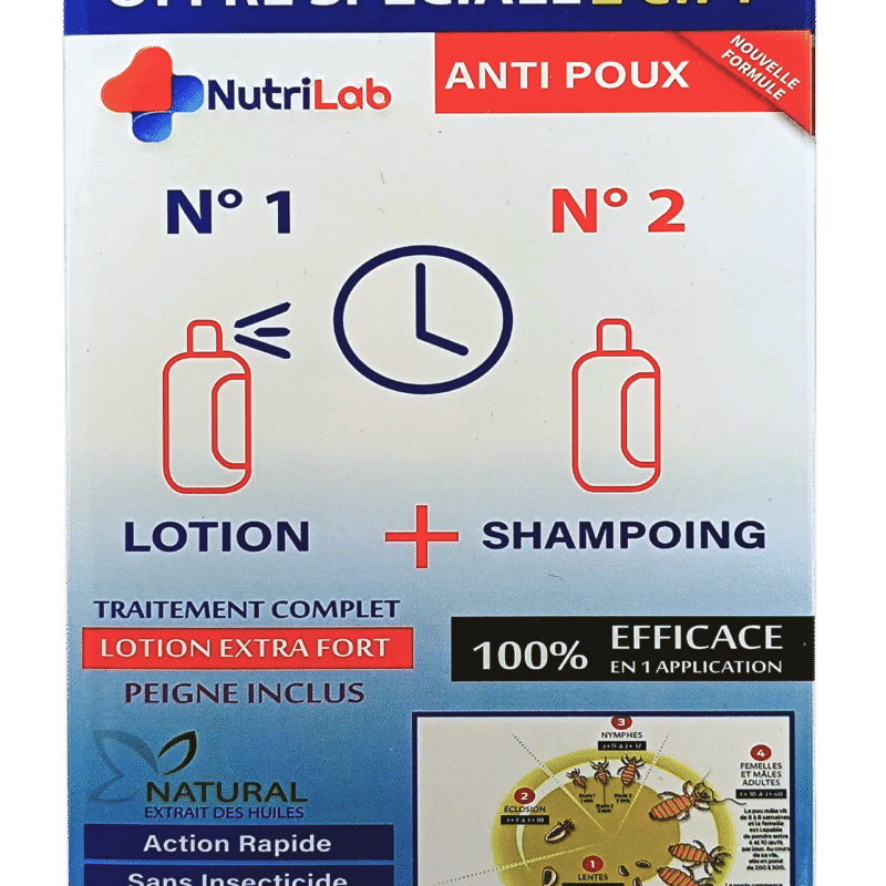 NUTRILAB PACK ANTI POUX 125ML
