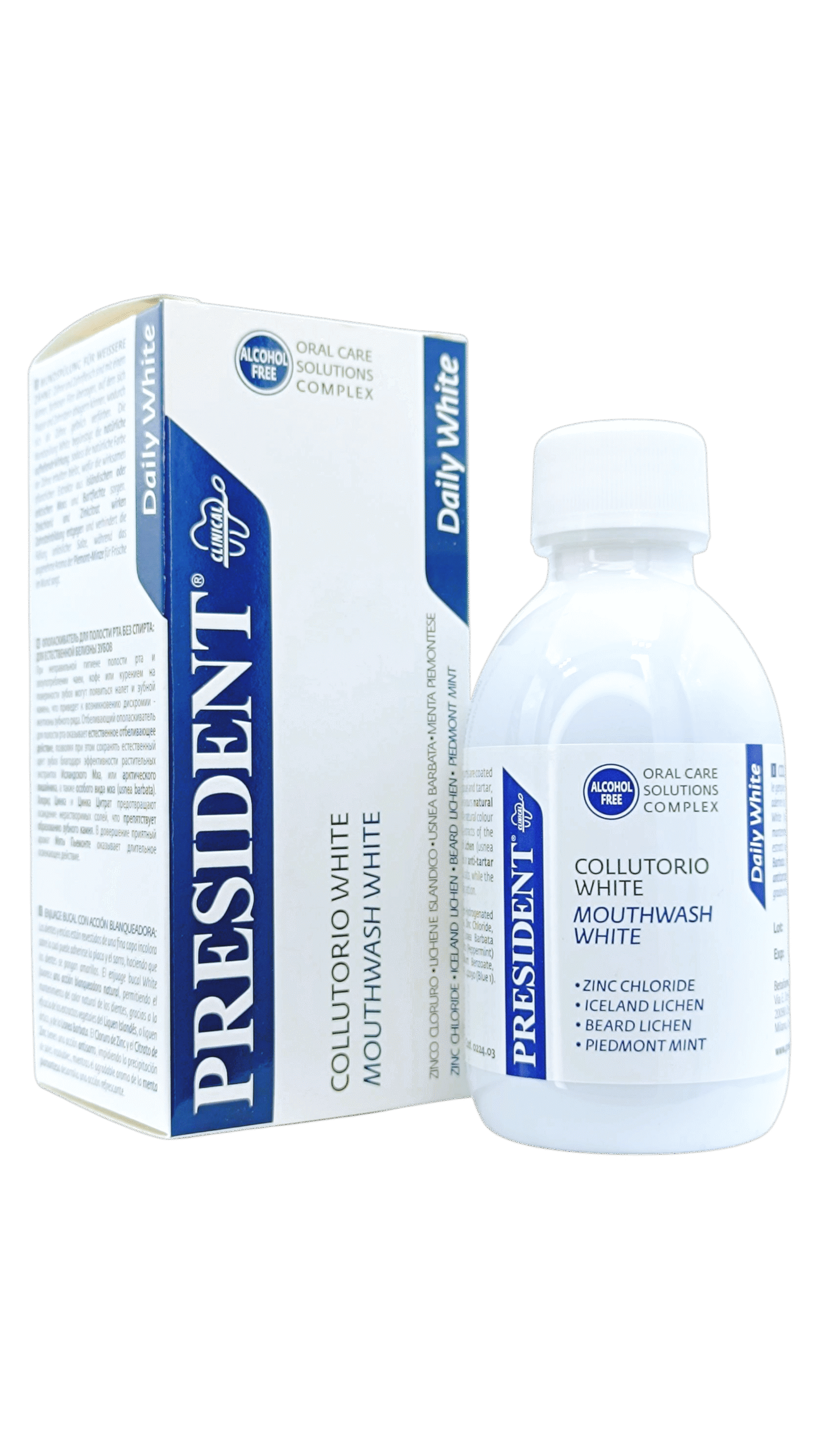 PRESIDENT BAIN DE BOUCHE WHITE 200ML – Image 2