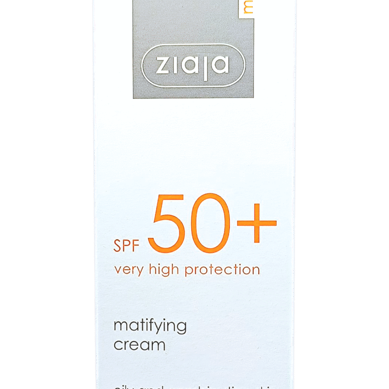 ZIAJA ECRAN MATIFIANTE PM & ACNEIQUE SPF50+ 50ML