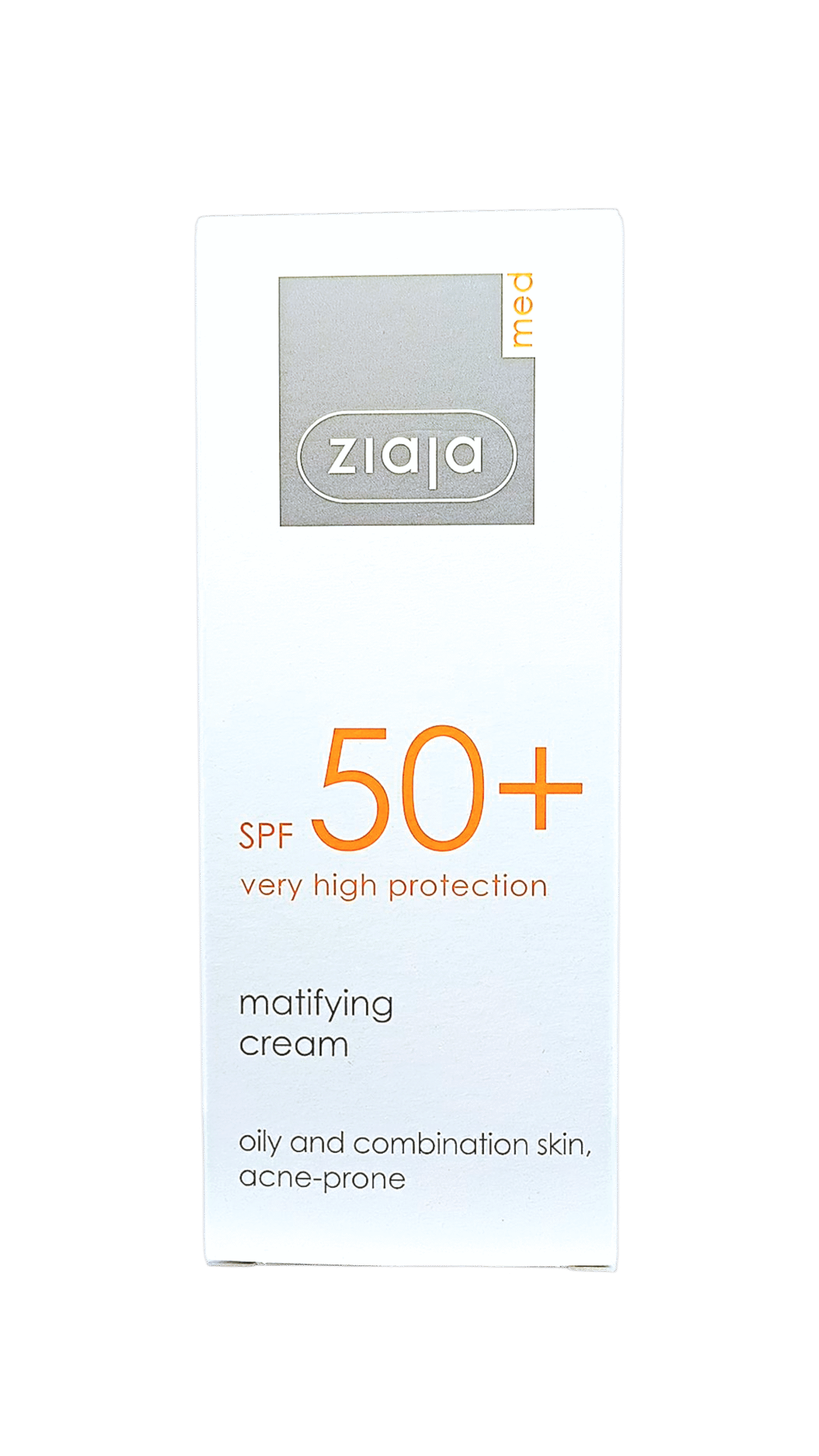 ZIAJA ECRAN MATIFIANTE PM & ACNEIQUE SPF50+ 50ML