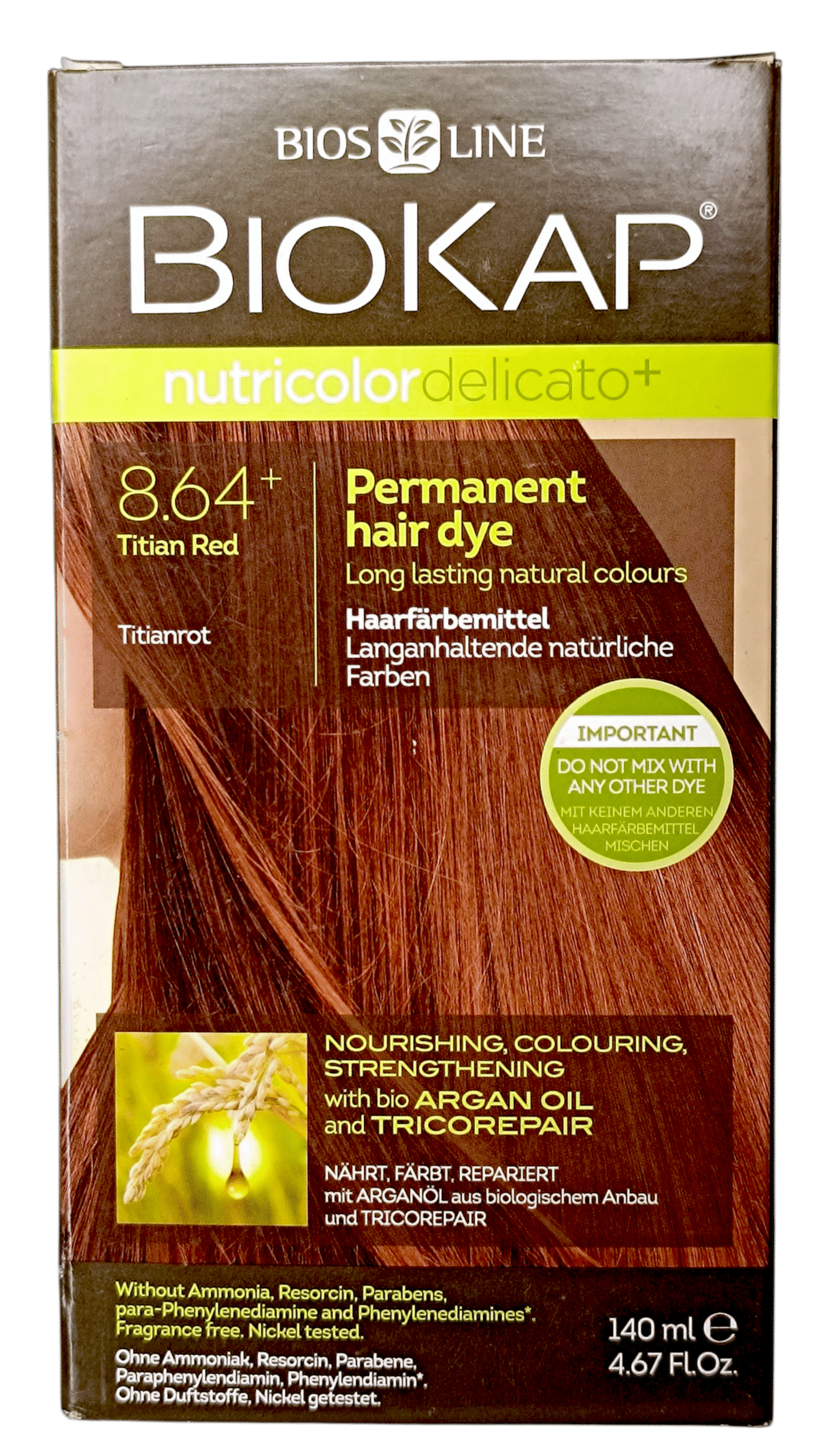 BIOKAP NUTRICOLOR DELICATO+ 8.64 RAPID