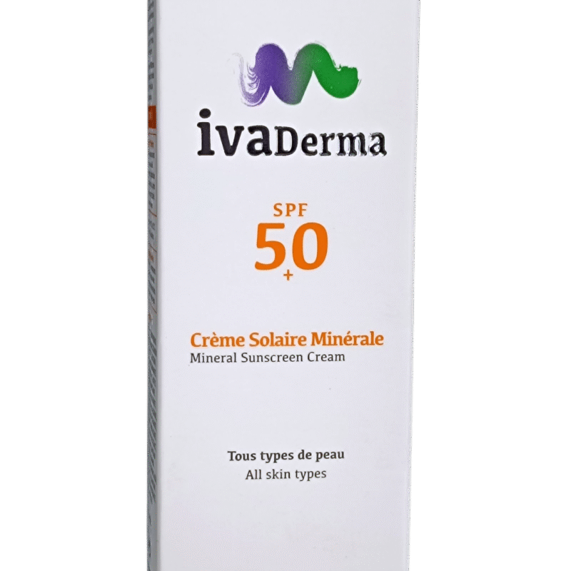 IVADERMA ECRAN SOLAIRE MINERALE INVISIBLE SPF50+ 50ML