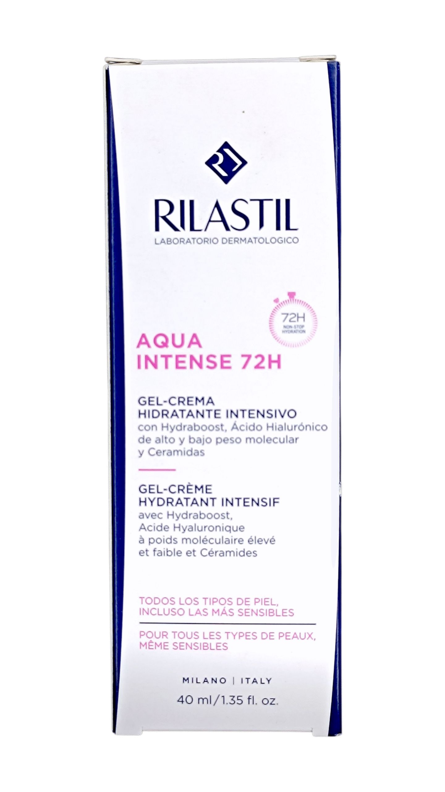 RILASTIL AQUA CREME INTENSE 72 H 40 ML