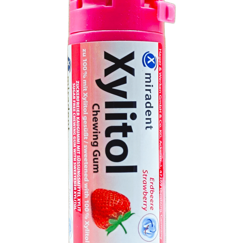 MIRADENT CHEWING-GUM FRAISE KIDS/30