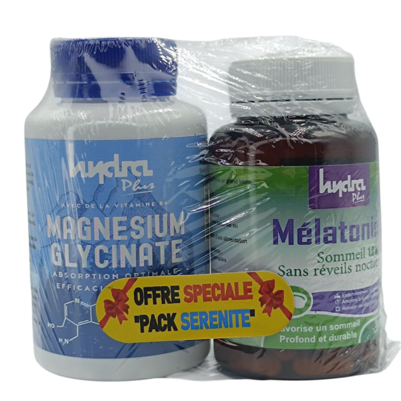 HYDRA MAGNESUIM GLYCINATE CP60 / MELATONIE CP36 (OFFRE)
