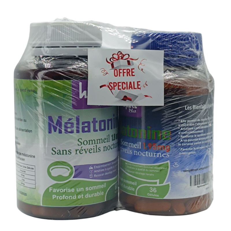 HYDRA PACK MELATONINE CP60 / MELATONIE CP36 (OFFRE)