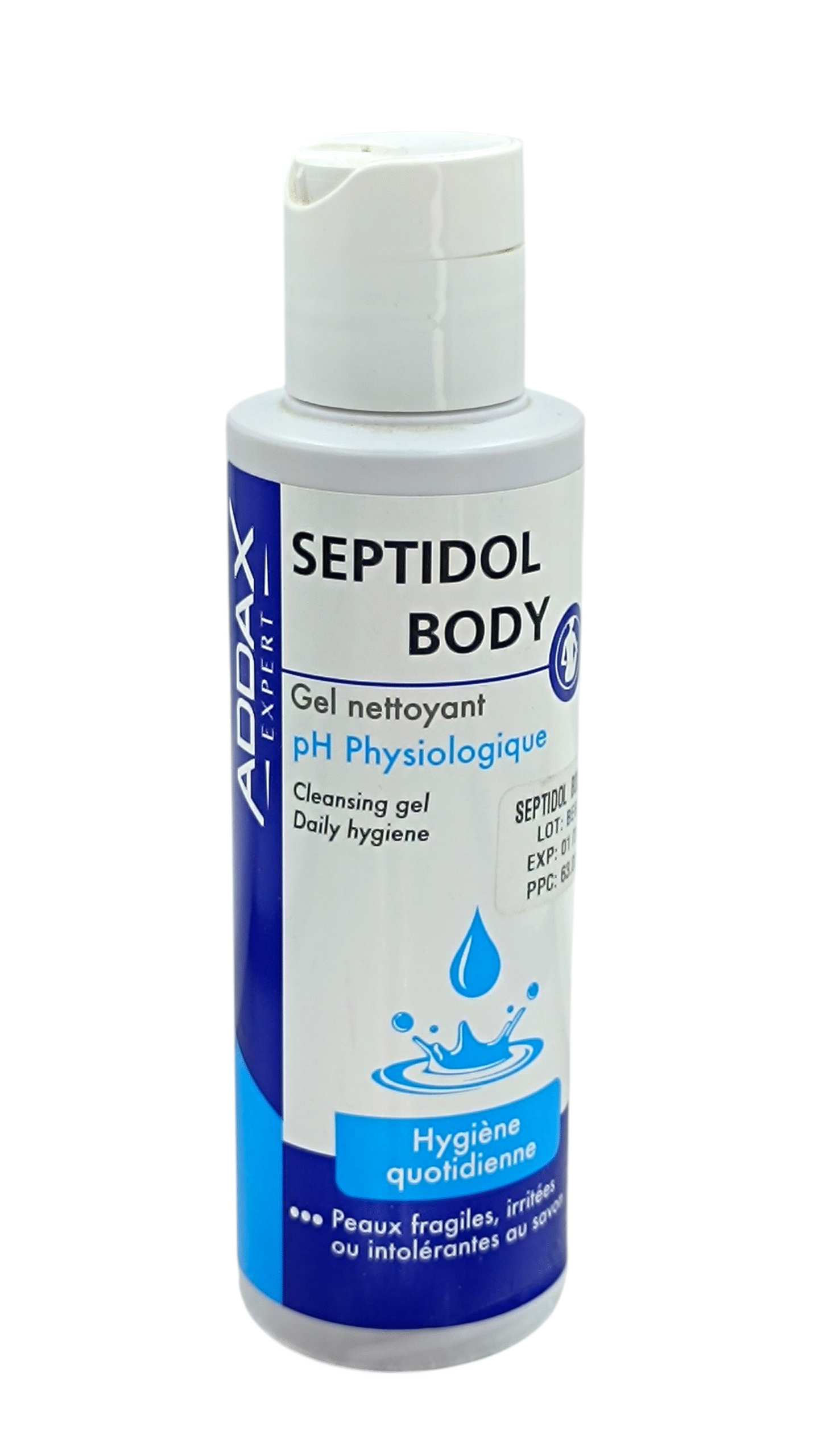 ADDAX SEPTIDOL BODY GEL NETTOYANT PHYSIOLOGIQUE 250ML