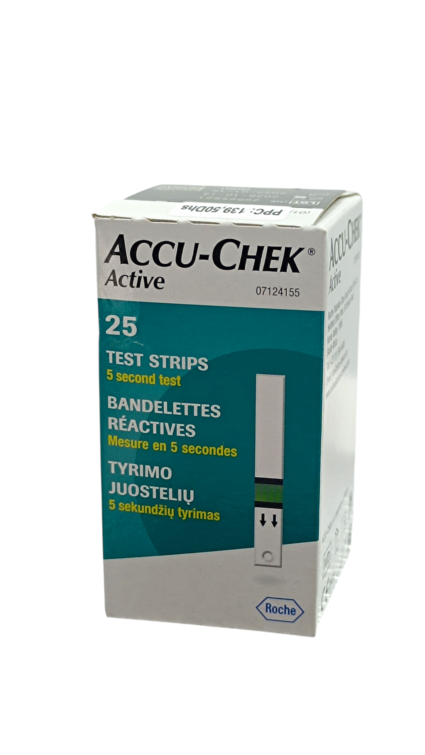 ACCU-CHEK ACTIVE BANDLETTES /25