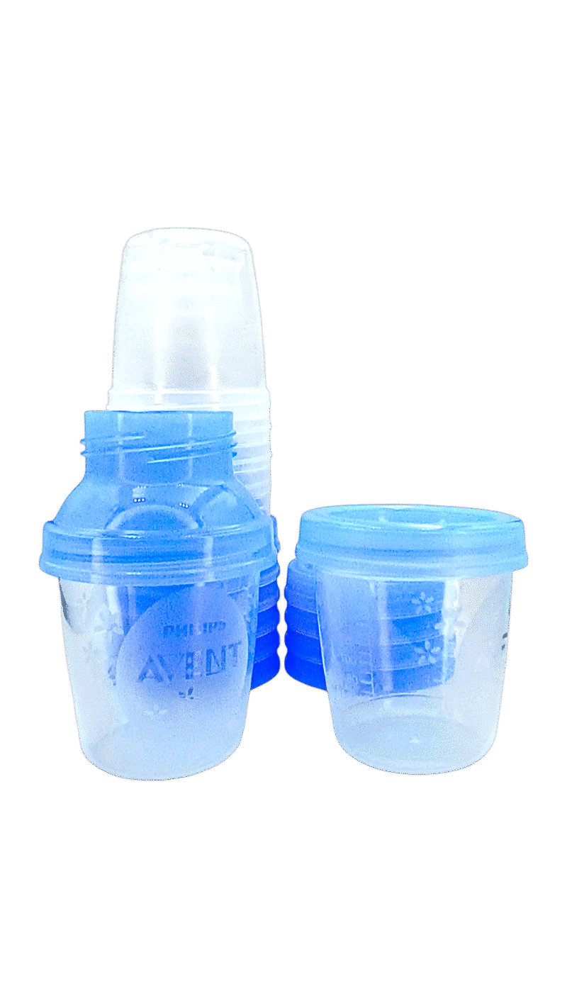 AVENT POT CONSERVATION DU LAIT 0m+ 180ML/10pcs – Image 2