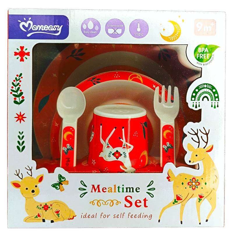 MOMEASY SET VAISSELLE GOBLET 9m+