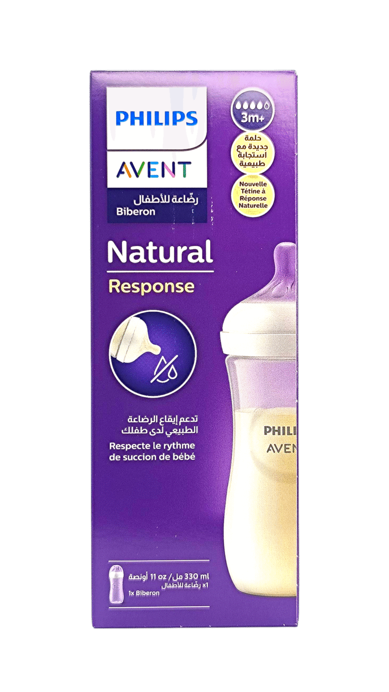 AVENT BIBERON NATURAL 3M+ 330ML