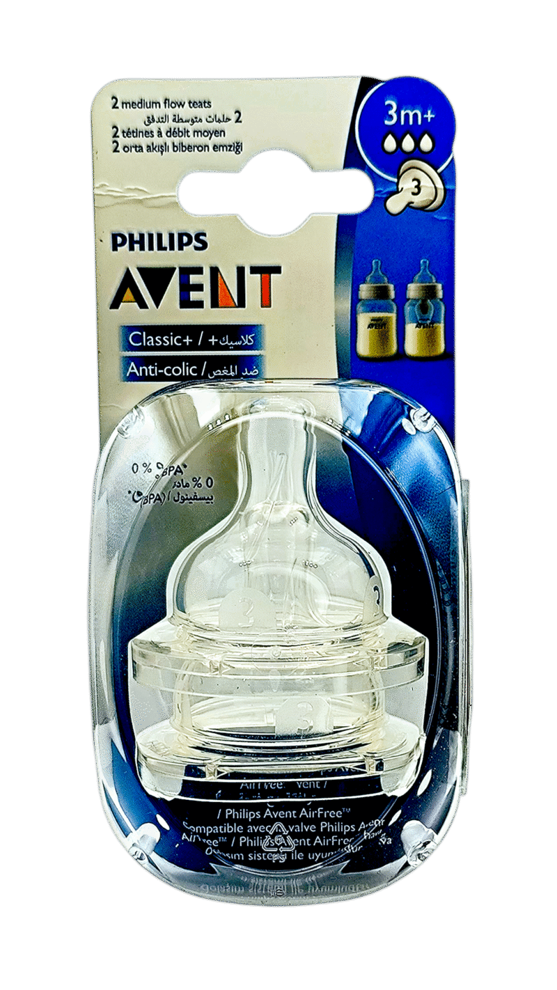 AVENT TETINE CLASSIC 3m+