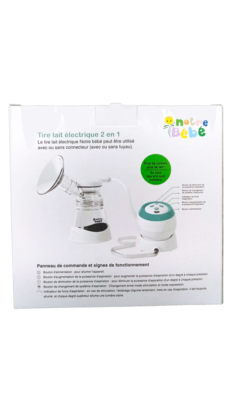 NOTRE BEBE TIRE LAIT ELECTRIQUE 0m+ – Image 2