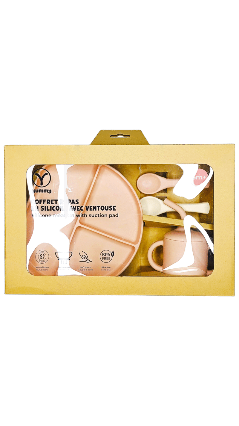 YUMMY COFFRET REPAS EN SILICONE 6M+