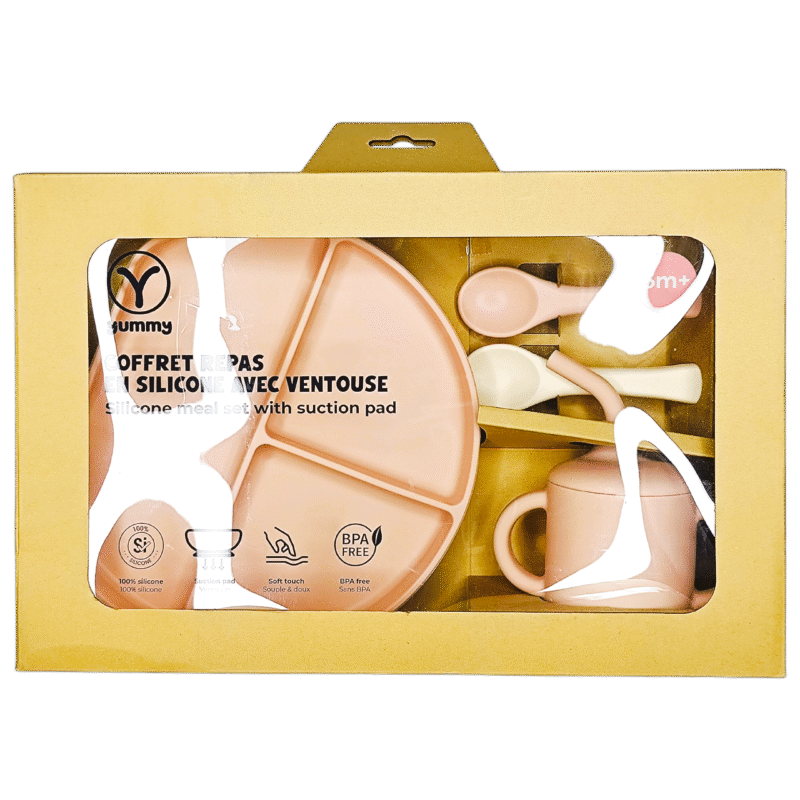 YUMMY COFFRET REPAS EN SILICONE 6M+