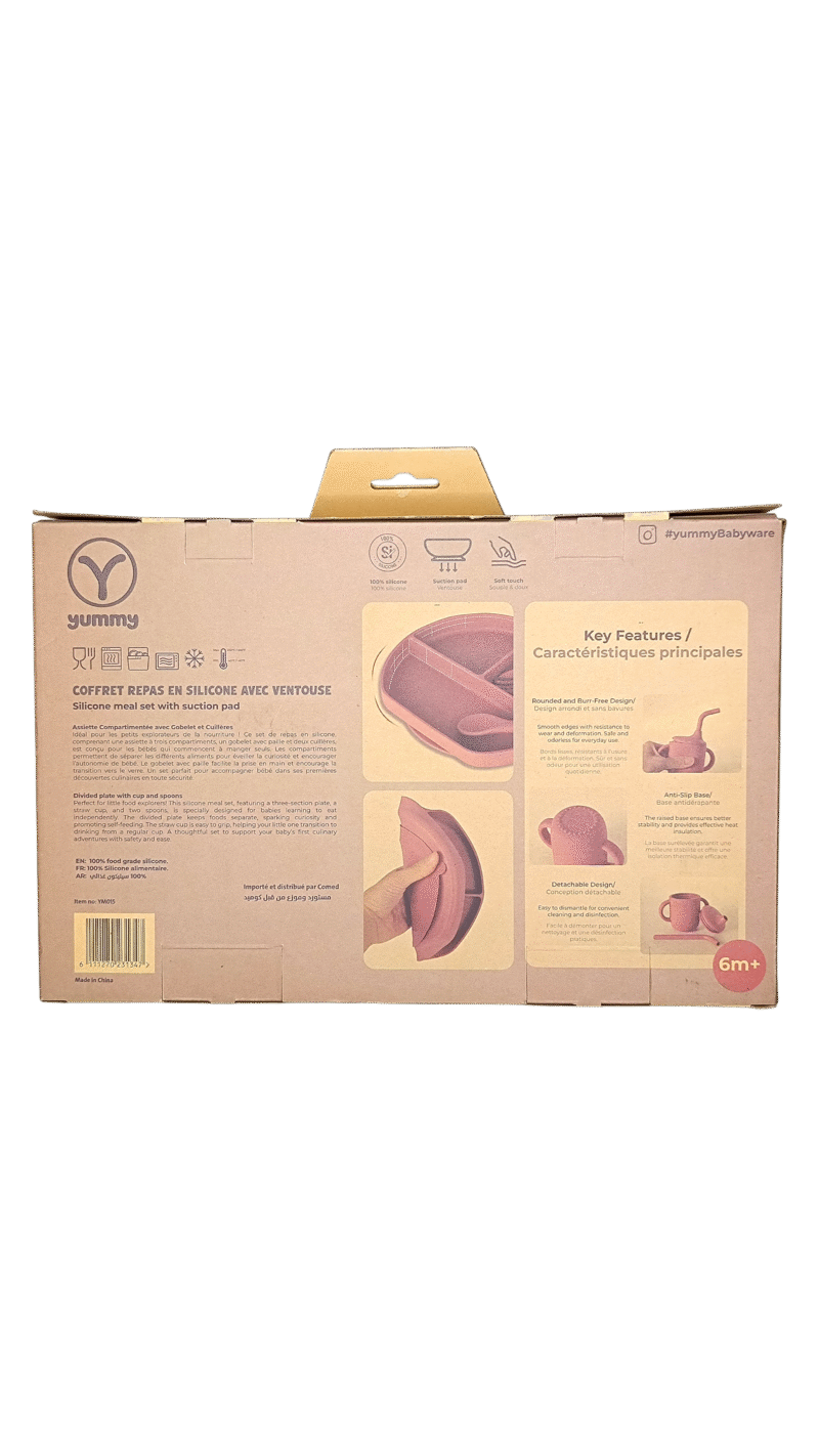YUMMY COFFRET REPAS EN SILICONE 6M+ – Image 2