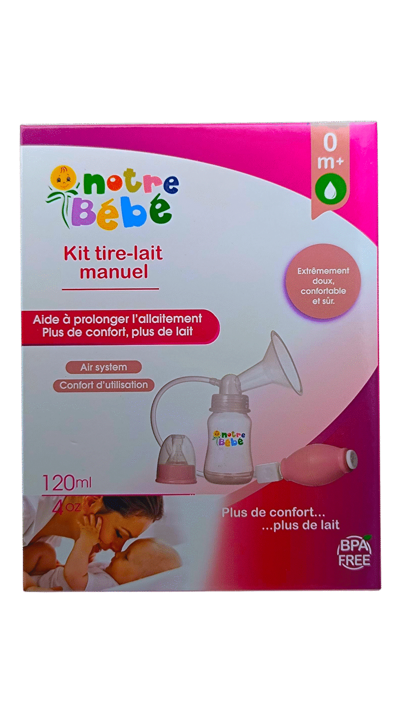 NOTRE BEBE TIRE LAIT MANUEL 0m+ 120ML