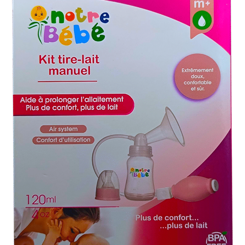 NOTRE BEBE TIRE LAIT MANUEL 0m+ 120ML