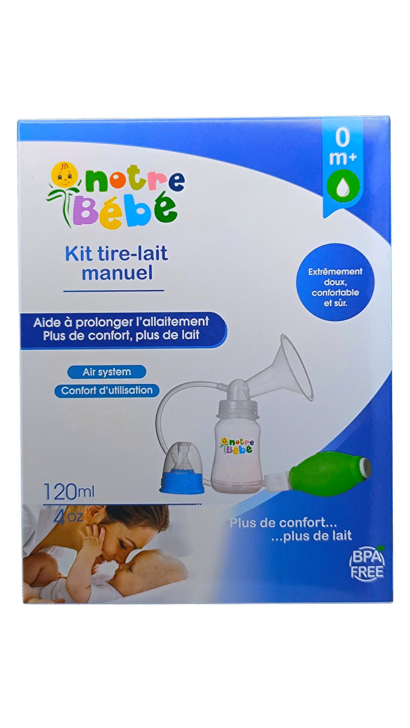 NOTRE BEBE TIRE LAIT MANUEL 0m+ 120ML – Image 2
