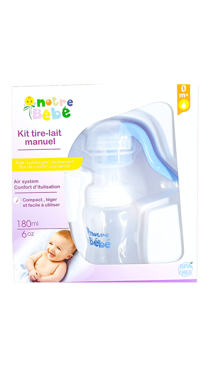 NOTRE BEBE TIRE LAIT MANUEL 0m+ 180ML