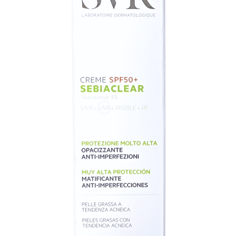 SVR SEBIACLEAR CREME SPF 50+