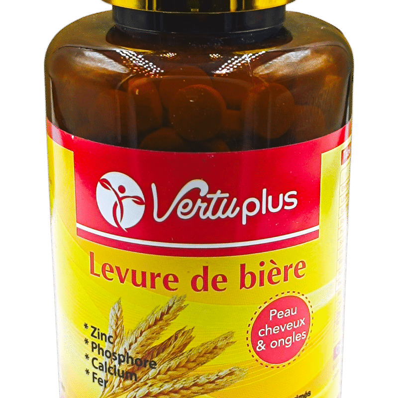 VERTUPLUS LEVURE DE BIERE 400MG /400