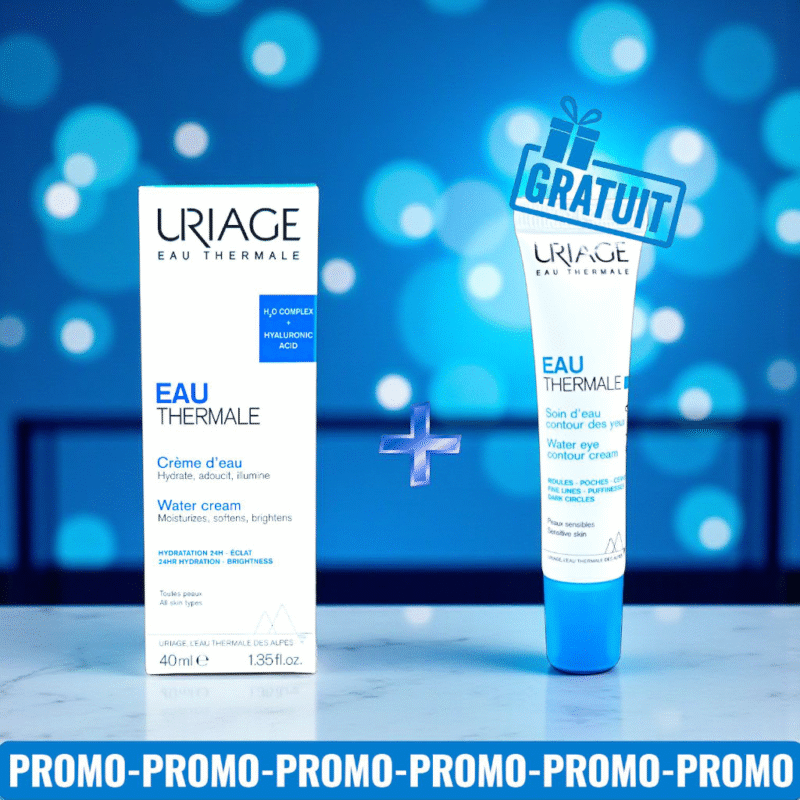 URIAGE PACK EAU THERMALE CREME 40ML + SOIN CONTOUR DE YEUX 15ML OFFERT