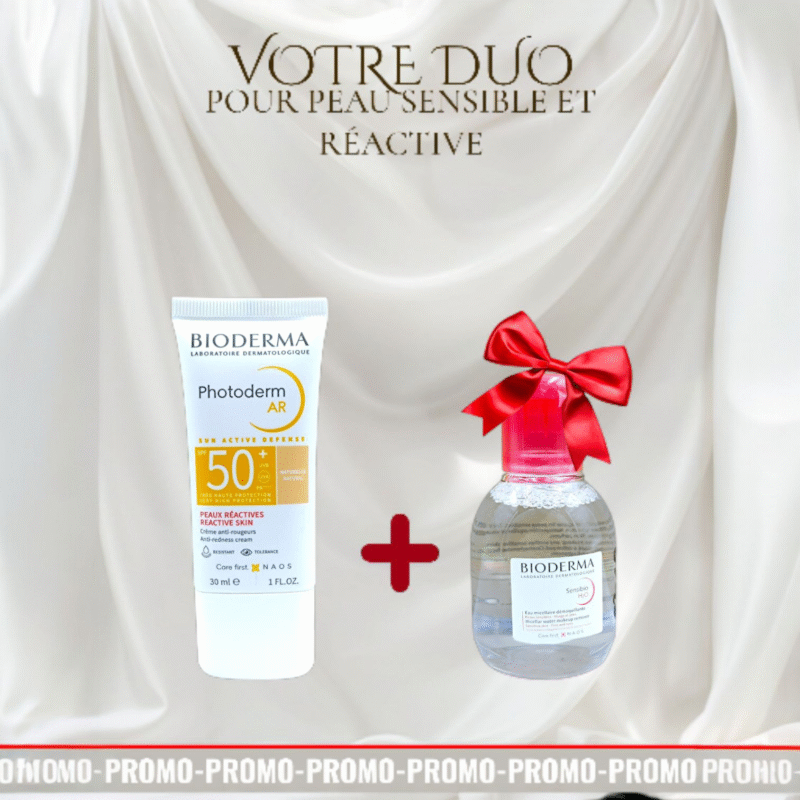 BIODERMA PACK PHOTODERM AR SPF50 30ML+SENSIBIO H2O 100ML OFFERT
