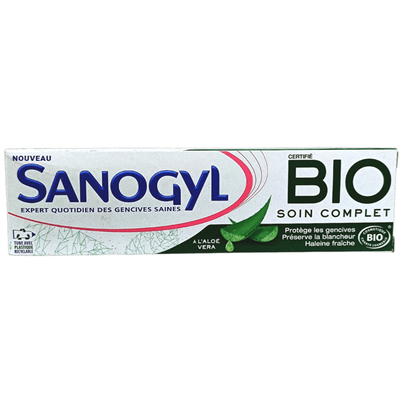 SANOGYL DENTIFRICE SOIN COMPLET BIO 75 ML