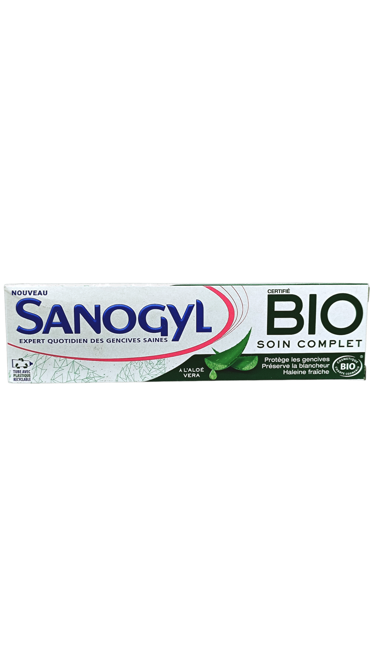 SANOGYL DENTIFRICE SOIN COMPLET BIO 75 ML