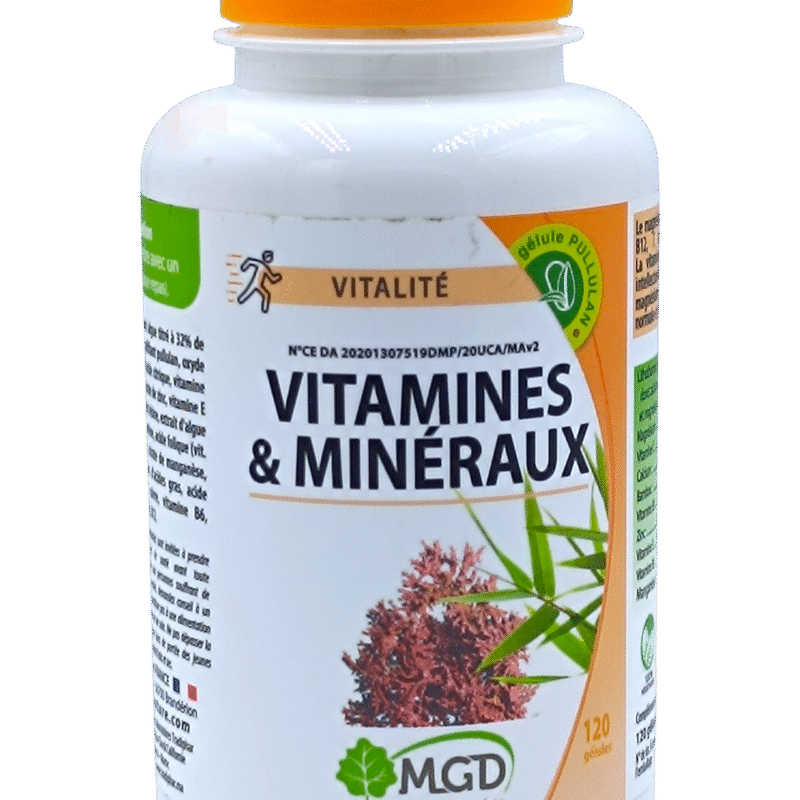 MGD VITAMINE & MINERAUX /120