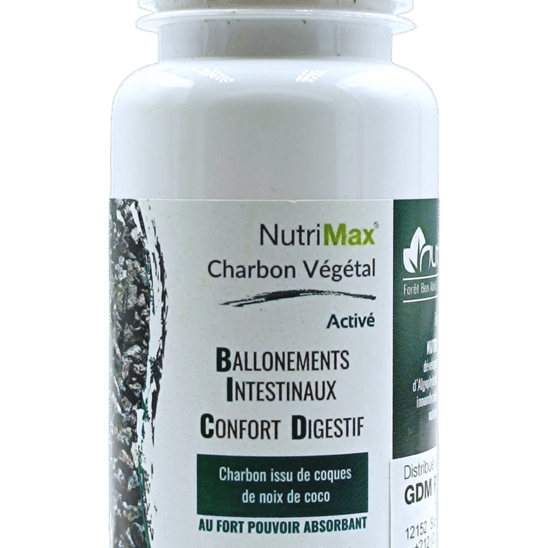 NUTRIMAX CHARBON VEGETAL ACTIVE /60